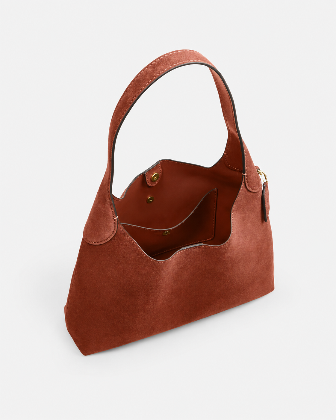 The B. Suede Hobo Bag 34
