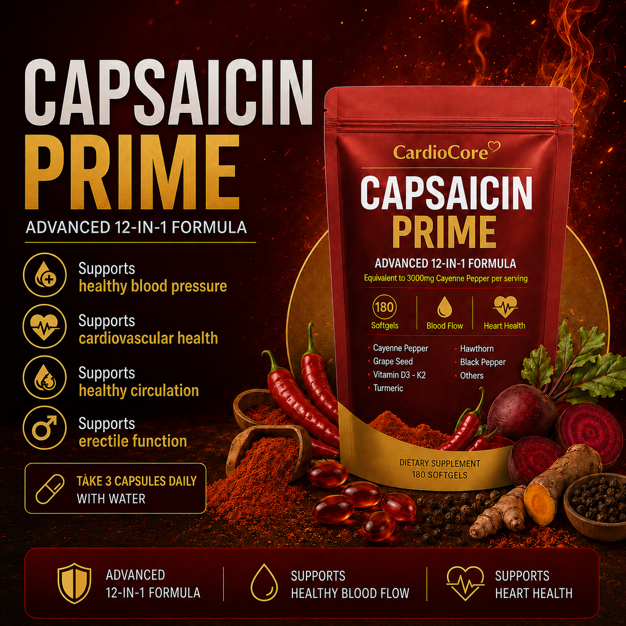 CardioCore® Capsaicin Prime
